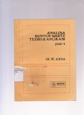 Analisa Runtun Waktu Teori & Aplikasi